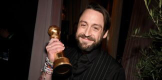 Golden Globe winning Actor Kieran Culkin toasts with Casa México Tequila